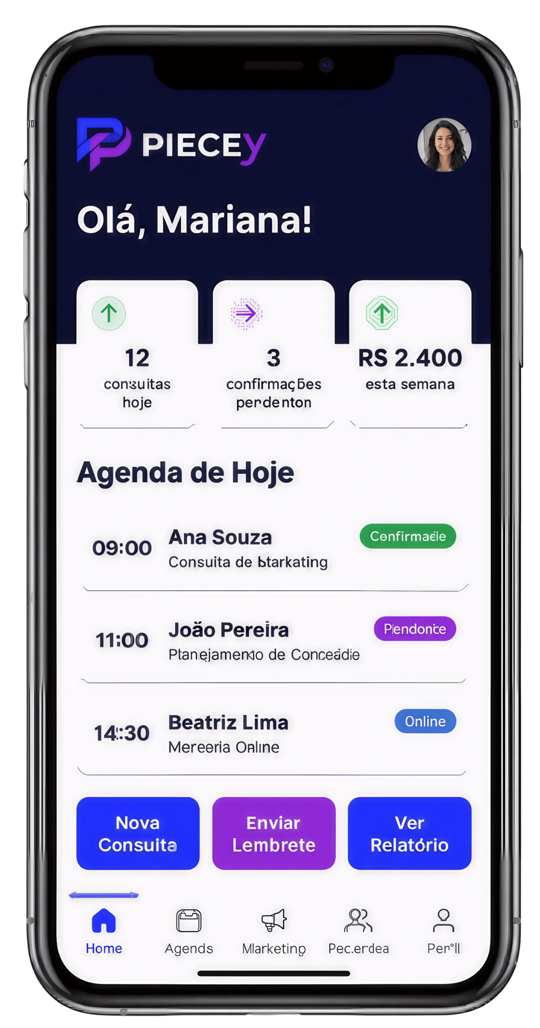 PIECEY App - Plataforma de Tecnologia e Marketing